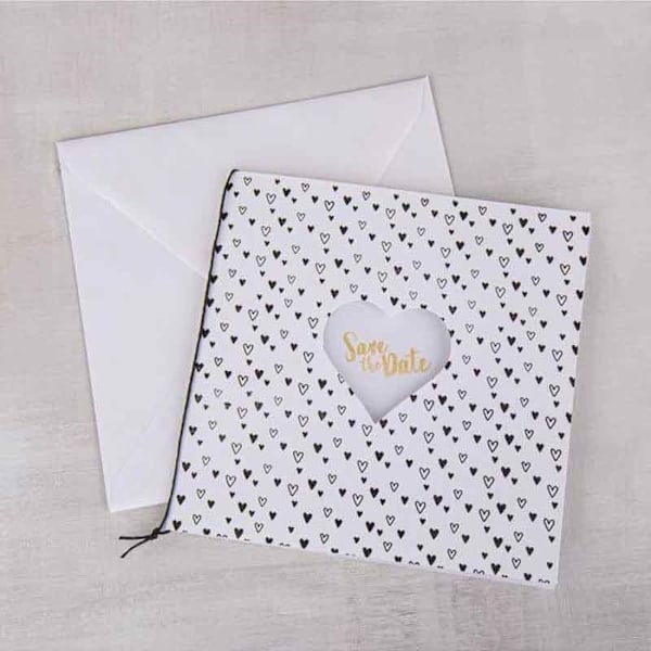Klare stempler - Hjerter baggrund, 102,5x97 mm, 1 design, 1 ark Transparent