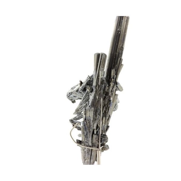 Sten og mineraler. Stibnite (21 cm). 2531,0 øre. Wuning Mine, Jiangxi, Kina.