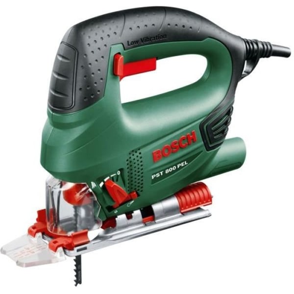 BOSCH PST 800 PEL stiksav - 530W - til lige eller buede snit op til 8 cm i træ Grön