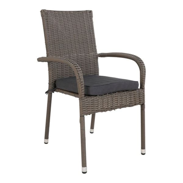 Hynde til havestol sort 46x5 x 38 cm Svart