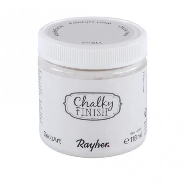Chalky Finish chalk paint 472 ml - vit Vit