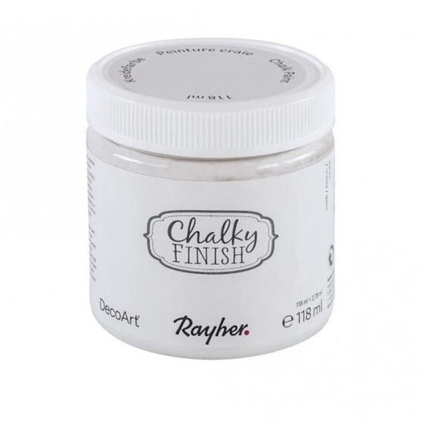 Chalky Finish kridtmaling 472 ml - hvid Vit