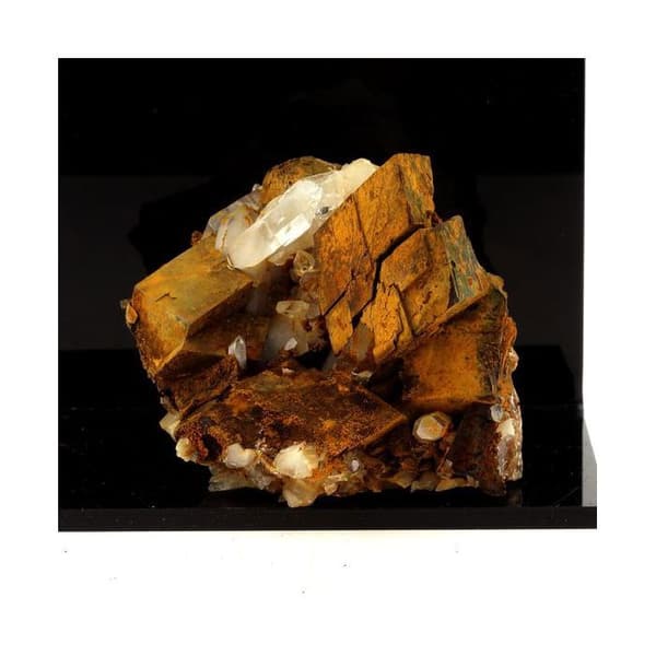Sten og mineraler. Kvarts + siderit. 942,0 ct. Allevard, Isère, Frankrig.