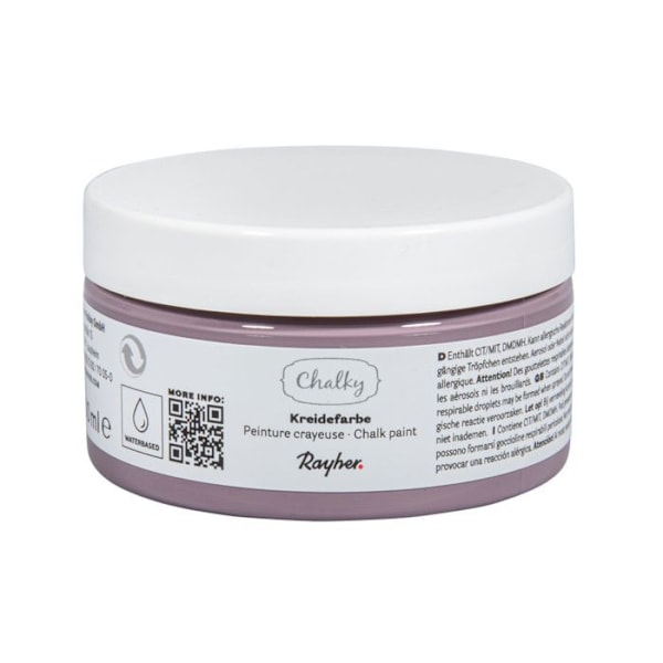 Blackberry Red Chalk Paint - Chalky Finish - 100 ml Röd