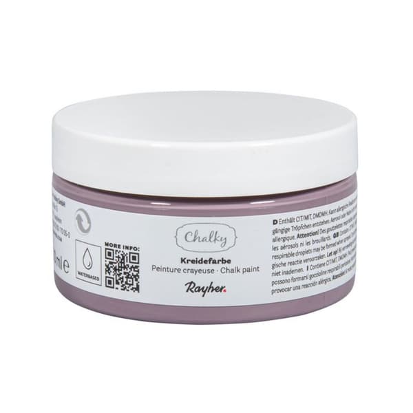 Mulberry Red Chalk Paint - Chalky Finish - 100 ml Röd