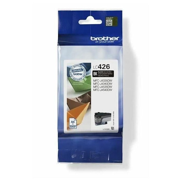 LC426BK blækpatron - BROTHER - sort standardkapacitet 3000 sider - til MFC-J4340DW, MFC-J4540DW og MFC-J4540DWXL