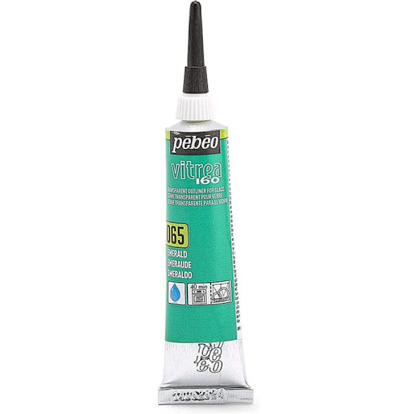 Cerne verre V160 - 20 ml Grön smaragd