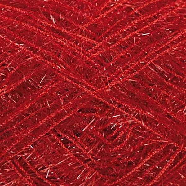 Pelote CREATIVE BUBBLE - Rico Design - Röd - 100% polyester - 50g - Virknål n°4 Röd