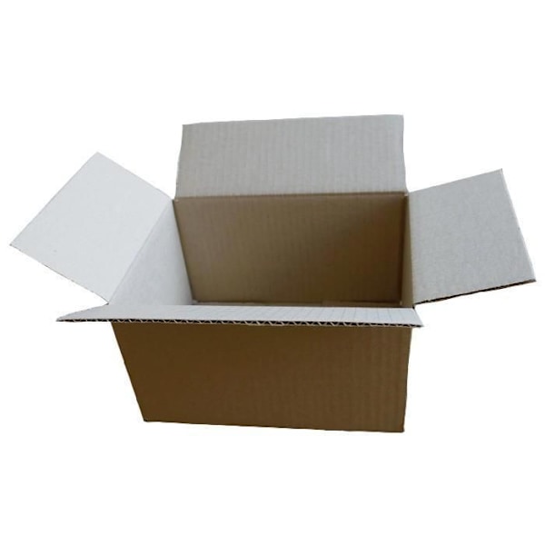 Liten packbox 16 x 12 x 11 cm kastanj