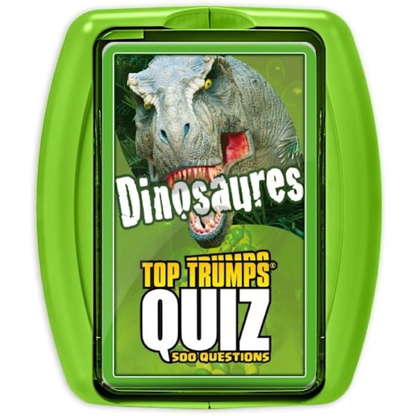 DINOSAURS QUIZ - Brætspil - VINDENDE TRÆK Flerfärgad