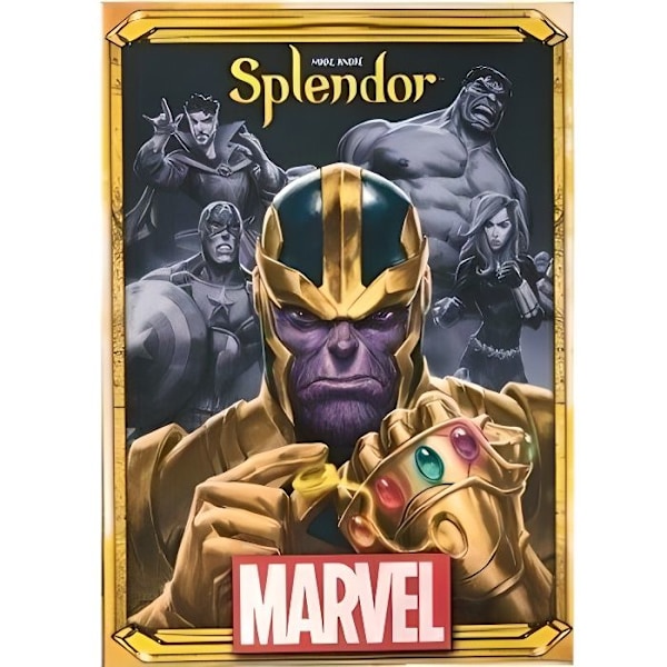 Splendor Marvel - Asmodee - Lautapeli Flerfärgad
