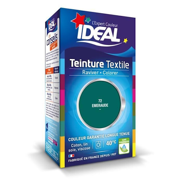 IDEAL Idealisk färgäkta flytande färg - 40 ml - Emerald