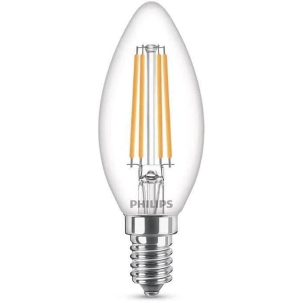 Ampoule LED PHILIPS Ikke dæmpbar - E14 - 60W - Kold Hvid
