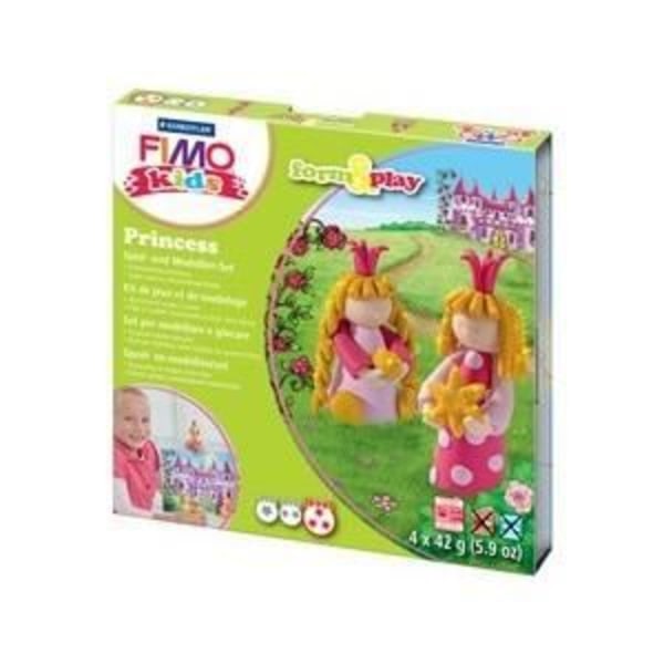 Fimo Kids Form &amp; Play Princess modelleringskit - FIMO varumärke - Nivå 3 - Ugnshärdning
