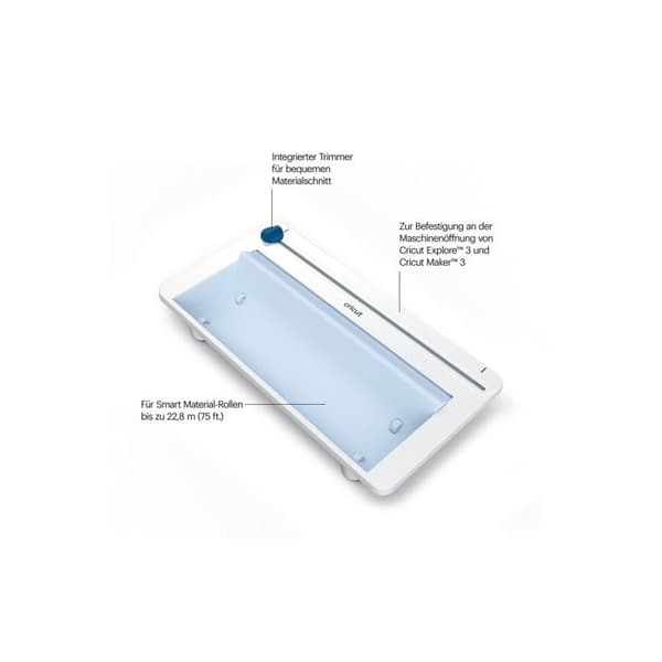 Cricut Smart Materials rulleholder til Cricut Maker 3 Hvid Vit