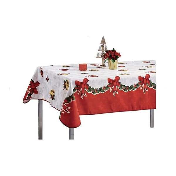 Festdukar - ERBJUDANDE PÅ TEXTIL - Polyester - 160 cm - Röd Röd