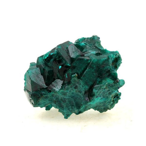 Stenar och mineraler. Dioptas. 145,5 cent. Pimbi hill, Mindouli, Kongo.