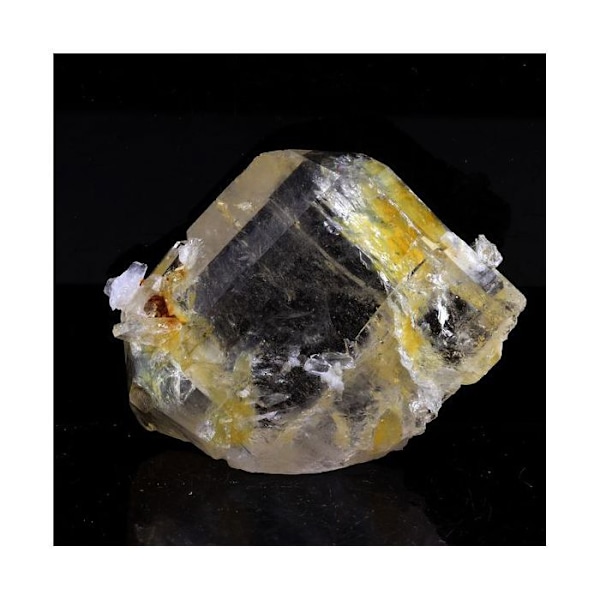 Kivet ja mineraalit. Soul Quartz (Faden Quartz). 180,70 senttiä. Rif Fournel, Freney d'Oisans, Isère, Ranska.