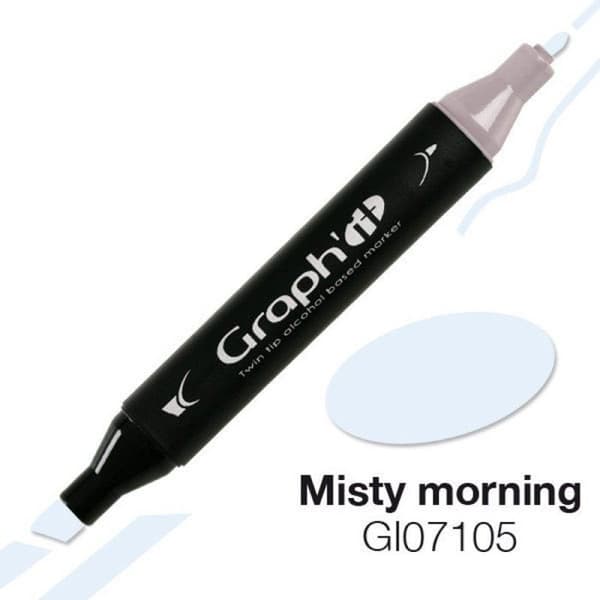 Graph'It - Alkoholmarkör Graph'it 7105 Misty Morning Blå