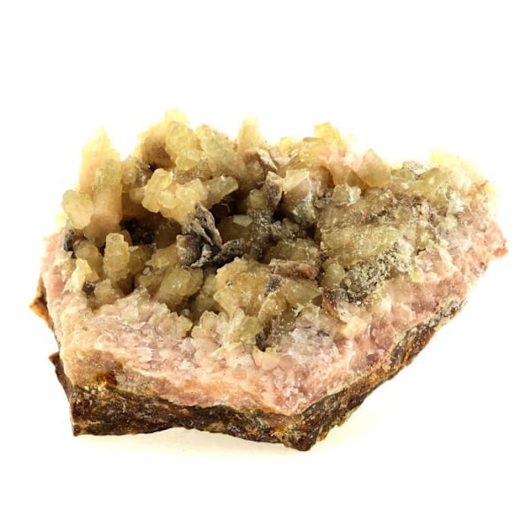 Stenar och mineraler. Kalcit. 694,5 ct. Luzy, Nièvre, Frankrike.