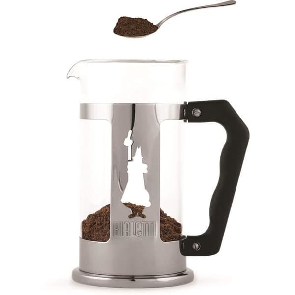 Stempelkande - BIALETTI - 0003160/NP - 350 ml - Rustfrit stål