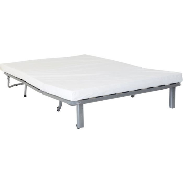 BZ DREAM bænksæde - Mørkeblå 100% bomuldsstof - Seng 140x190 cm Mörkblå