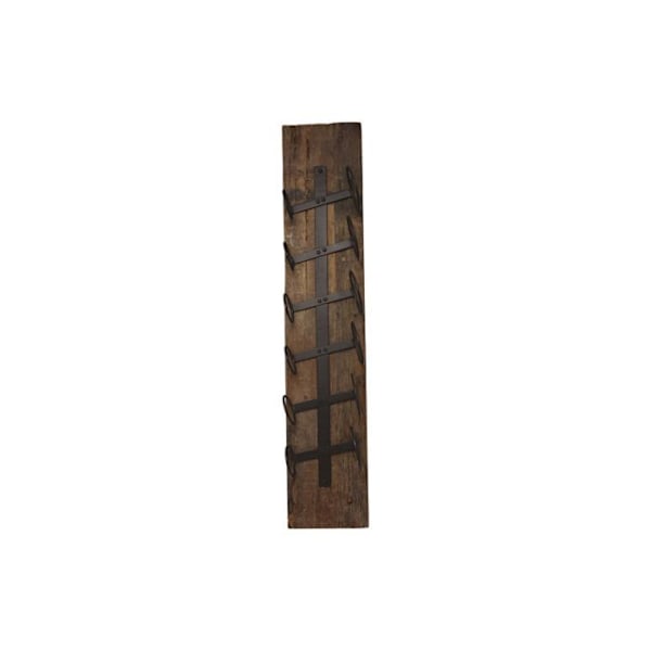 Porte-bouteilles HSM Collection Brun/Sort 20x13x100 kastanj