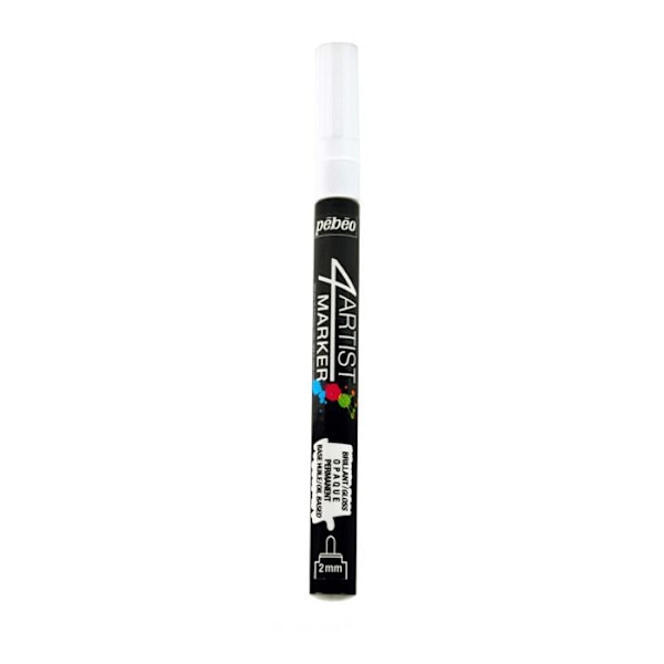 Öljykynä 4Artist Marker - Pyöreä kärki - 2 mm - 10 väriä Vit