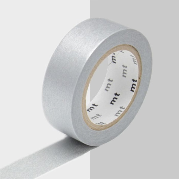 Maskeringstejp MT 1,5 cm Vanligt silver pengar