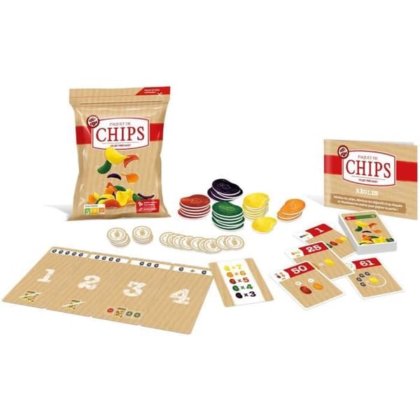 Festspel - Chipspaket - 2-5 spelare - 30 min - Blandat Blå
