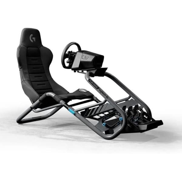 Simuleringssits - PLAYSEAT - Trophy x Logitech G Edition - Grå/svart Grå och svart