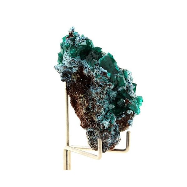 Stenar och mineraler. Dioptas. 83,5 ct. Pimbi hill, Mindouli, Kongo.