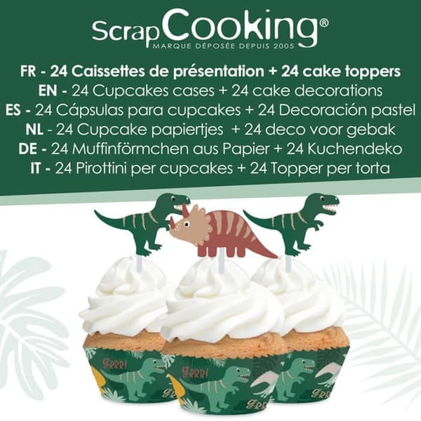 Caissette - paperimuotti Scrap cooking - 4905
