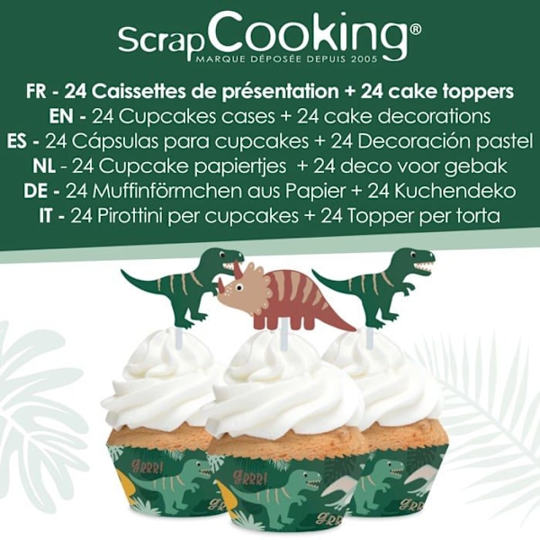 Caissette - papirform Scrap cooking - 4905