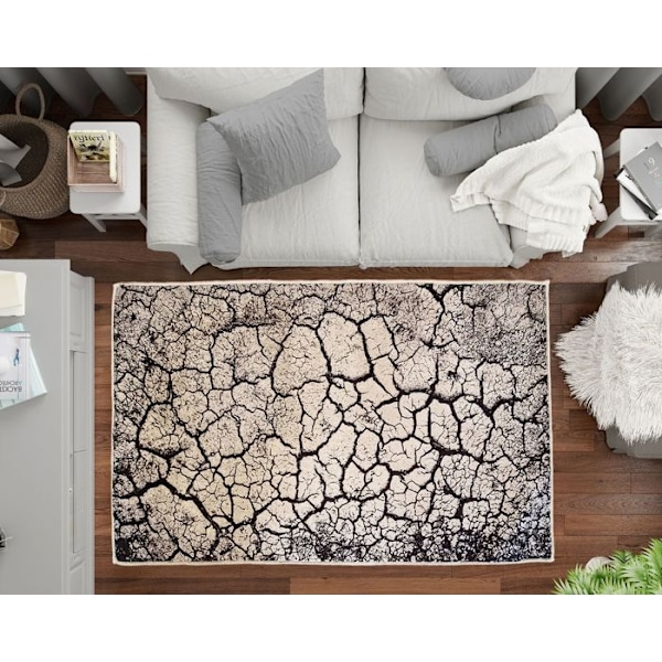 Vardagsrumsmatta PEBBLE 160 x 230 cm - Grå