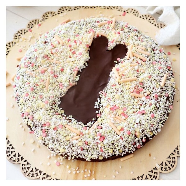 Kohokuviointileikkuri pupu - Scrapcooking 10,3 Hopea