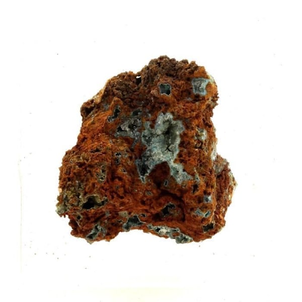 Sten og mineraler. Senegalite på turkis. 28,0 ct. Mount Kourou Diakouma, Senegal, Afrika..