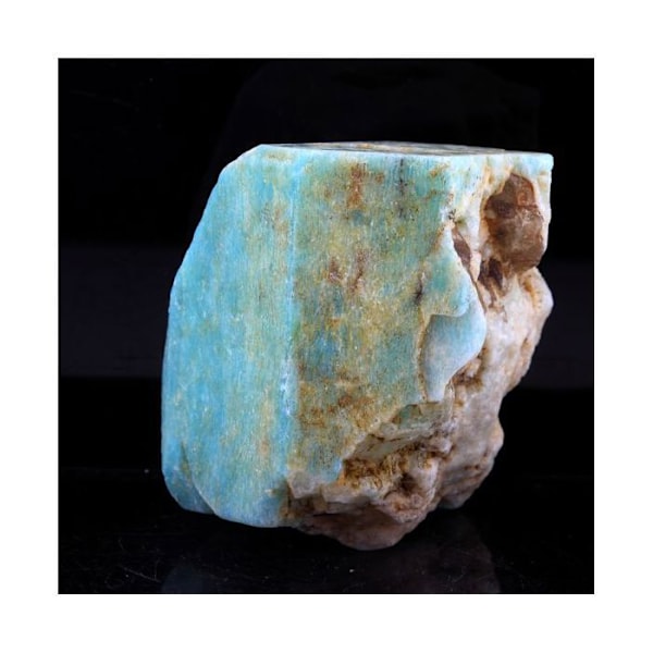 Sten og mineraler. Amazonit. 392,0 ct. Konso, Etiopien.