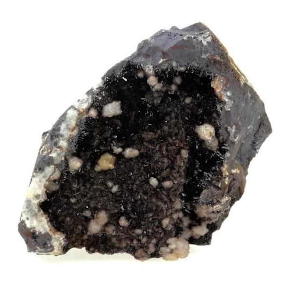 Sten og mineraler. Goethite + kvarts. 1635,0 ct. La Quille du Roy, Montredon, Tarn, Frankrig. Sjælden.