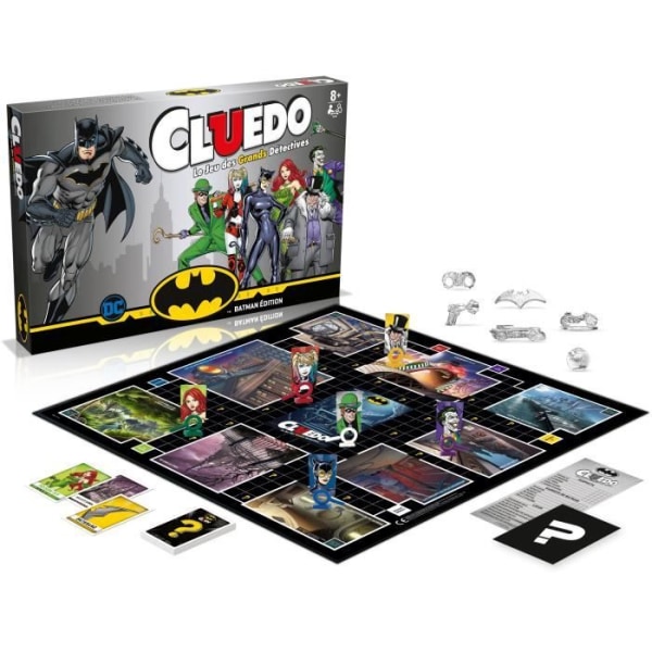 CLUEDO Batman - Lautapeli Flerfärgad