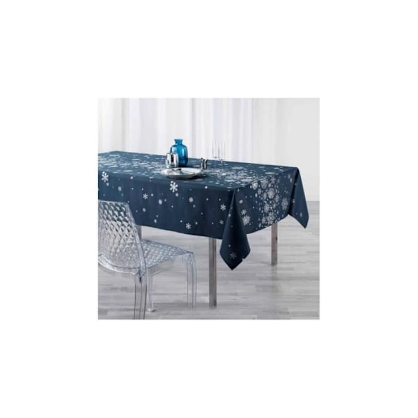 Juledug - Constellation - Rektangulær - 150x240cm - Smudsafvisende - Polyester blå