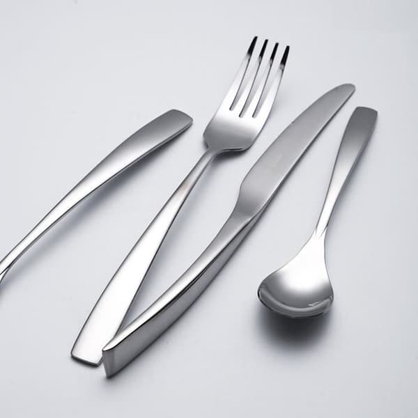 "Ménagères - ARTHUR MARTIN - AM3630 - 24 dele - Rustfrit stål - Satin Finish" Rostfritt stål