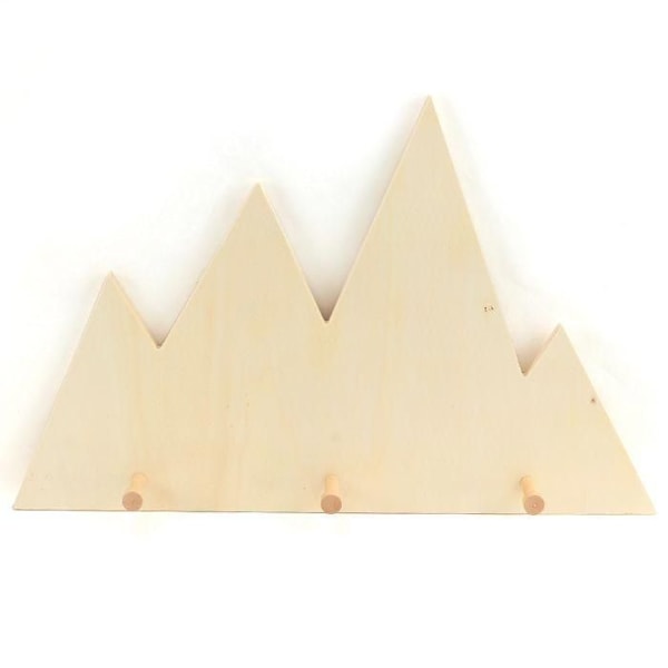 Mountain puiset koukut 45 x 28,5 cm Beige