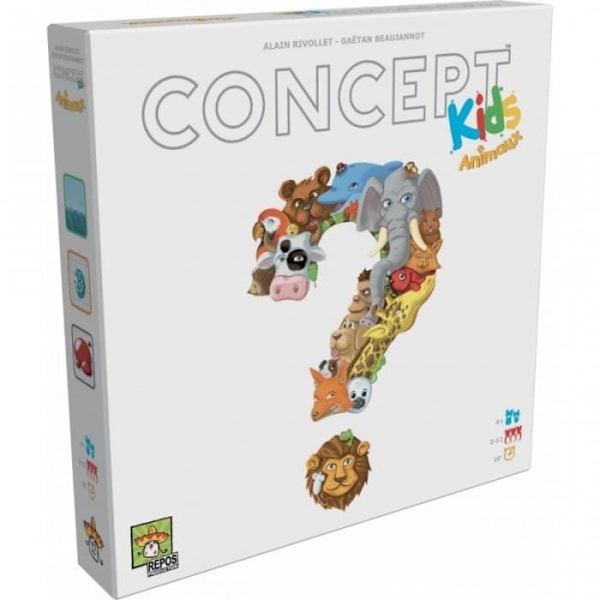 Concept Kids: Animals - Asmodee - Lautapeli Beige