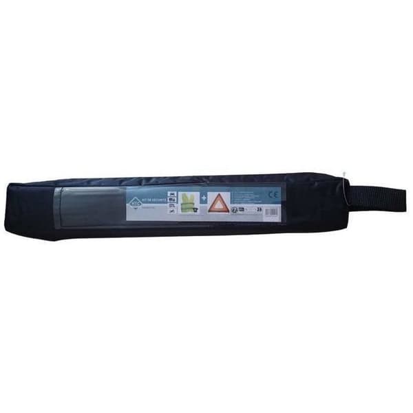 Pack säkerhet HTC UTRUSTNINGAR - 1 varningstriangel 550g + 2 gula säkerhetsvästar storlek XL 2 reflexband