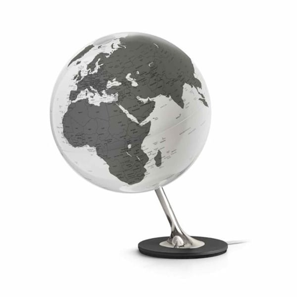 Anglo lysende terrestrisk globus Ø 25 cm - Trækul Svart
