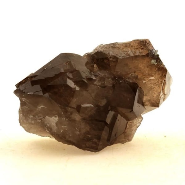 Stenar och mineraler. Rökkvarts. 589,0 cent. Mont-Blanc-massivet, Haute-Savoie, Frankrike.