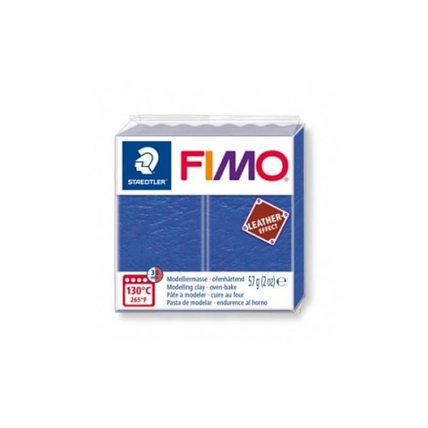 Polymeerisavi - Fimo - Nahkaefekti - Indigo 309 - 57gr - Nahkaefekti Indigo