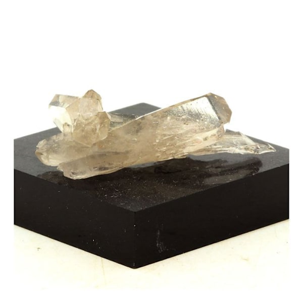 Sten og mineraler. Smoky bitterined quartz. 26,60 øre. Alpes d'Huez, Isère, Frankrig.