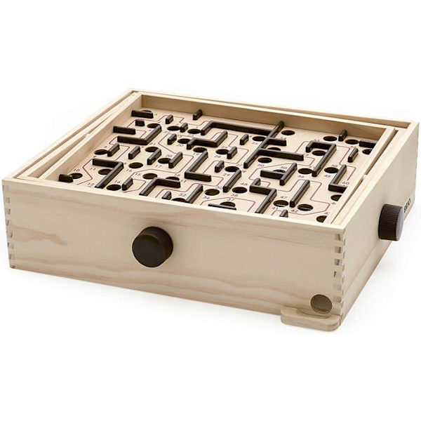 BRIO puinen labyrinttipeli - Ravensburger - Mixed - Alkaen 6 vuotta Brun, metall och svart